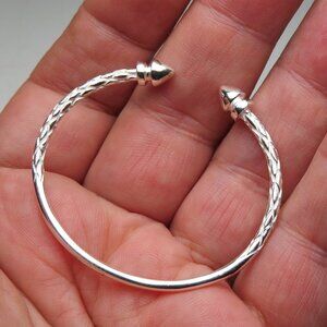 *925 Sterling Silver baby Bangle Bracelet